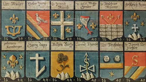 1625 - Wappen der Schützen