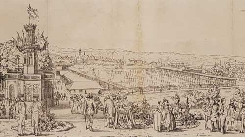 1855 - Schützenfest auf dem Fegetz